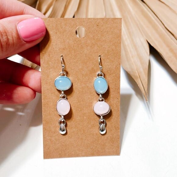 Boho statement earrings S398 - Picture 1 of 3